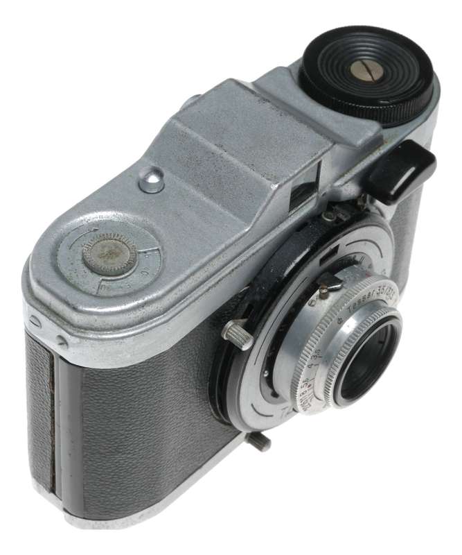 Zeiss Ikon VEB Taxona 24x24 Film Camera Tessar 3.5/37.5cm