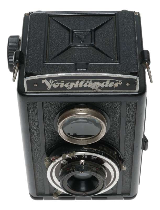 Voigtlander Brillant V6 TLR 120 Film Camera Voigtar 1:6.3/7.5cm