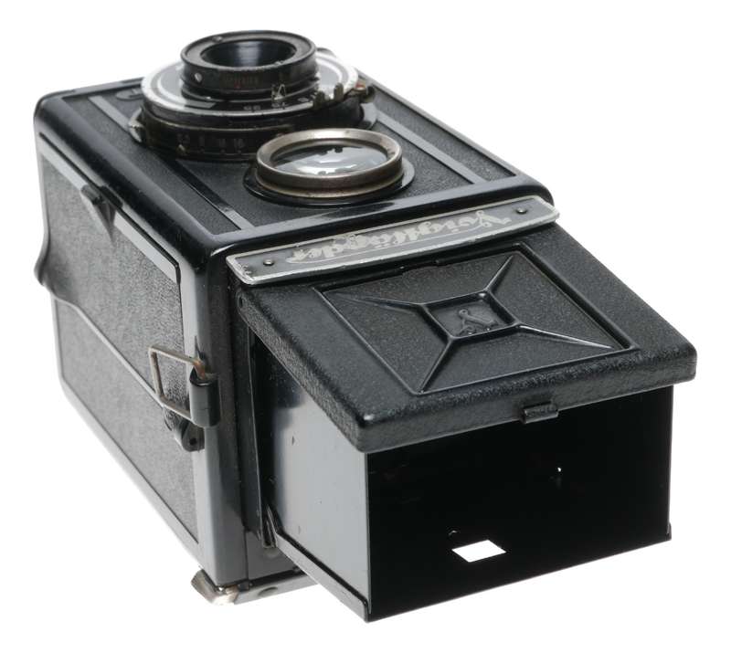 Voigtlander Brillant V6 TLR 120 Film Camera Voigtar 1:6.3/7.5cm