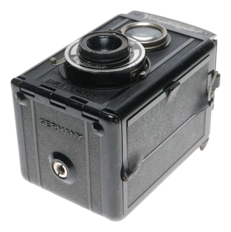Voigtlander Brillant V6 TLR 120 Film Camera Voigtar 1:6.3/7.5cm