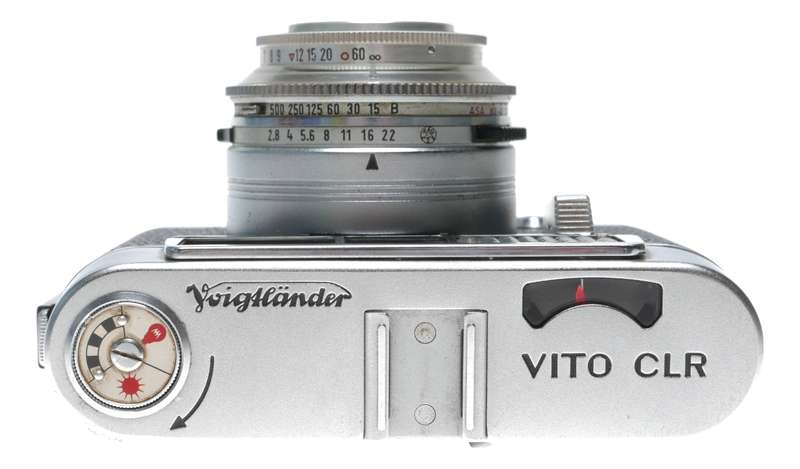 Voigtlander Vito CLR 35mm Film RF Camera Color-Skopar 2.8/50