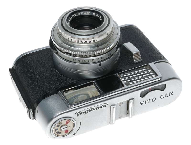 Voigtlander Vito CLR 35mm Film RF Camera Color-Skopar 2.8/50
