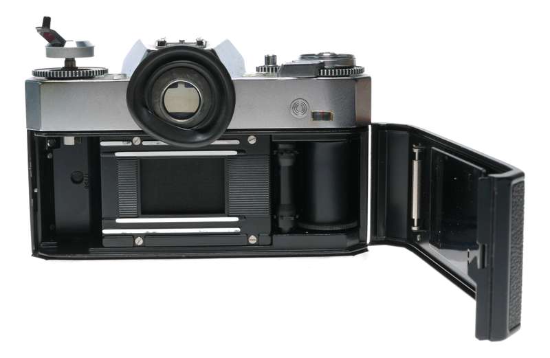 Zeiss Ikon Icarex 35 S TM SLR Film Camera M42 Tessar 2.8/50 in Case