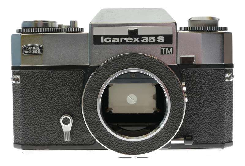 Zeiss Ikon Icarex 35 S TM SLR Film Camera M42 Tessar 2.8/50 in Case