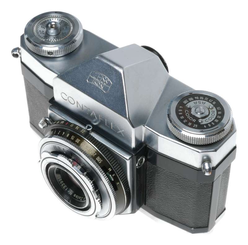 Zeiss Contaflex I Original 861/24 SLR 35mm Film Camera Tessar 2.8/45