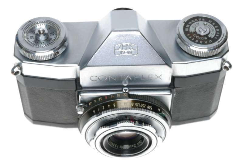 Zeiss Contaflex I Original 861/24 SLR 35mm Film Camera Tessar 2.8/45