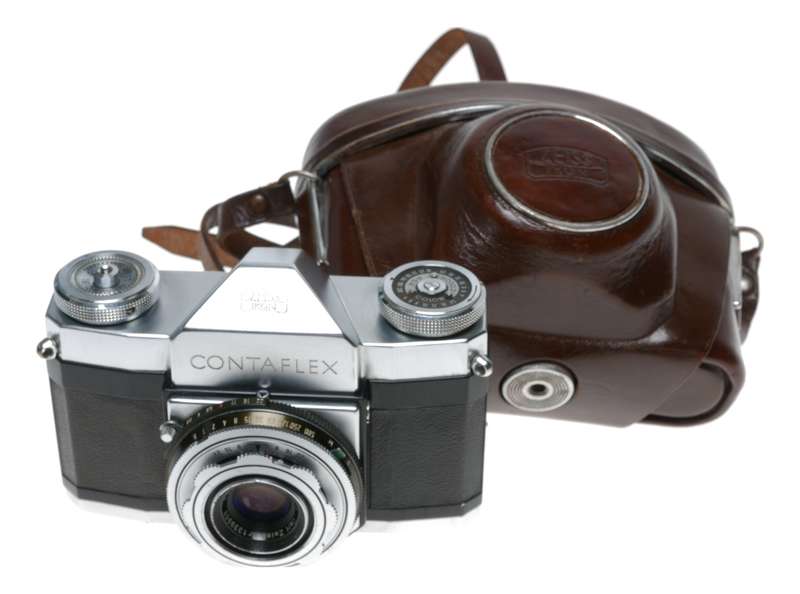 Zeiss Contaflex I Original 861/24 SLR 35mm Film Camera Tessar 2.8/45