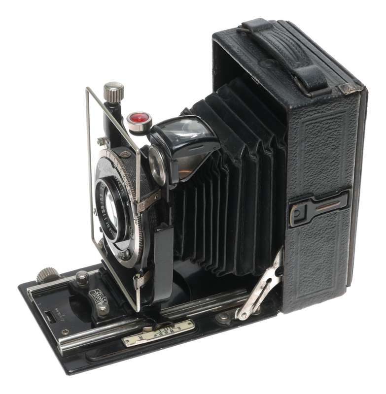 Zeiss Ikon Donata 227/3 Plate Folding Camera Tessar 1:4.5 f=10.5cm
