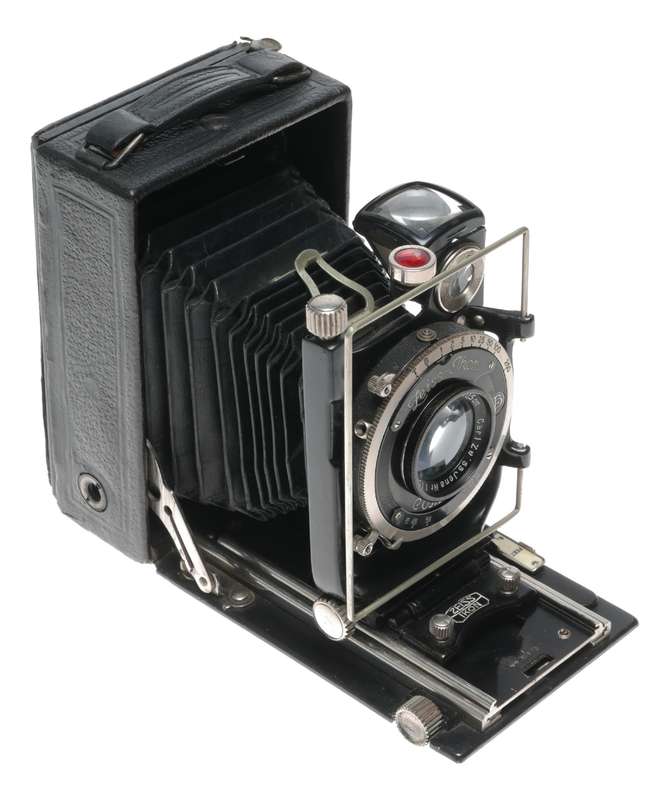 Zeiss Ikon Donata 227/3 Plate Folding Camera Tessar 1:4.5 f=10.5cm