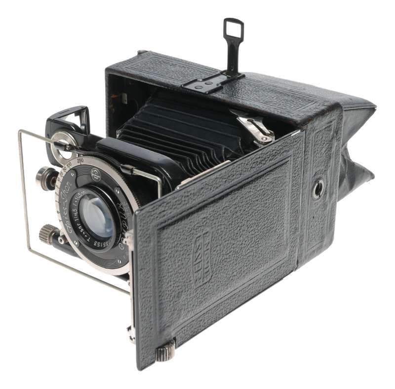 Zeiss Ikon Donata 227/3 Plate Folding Camera Tessar 1:4.5 f=10.5cm