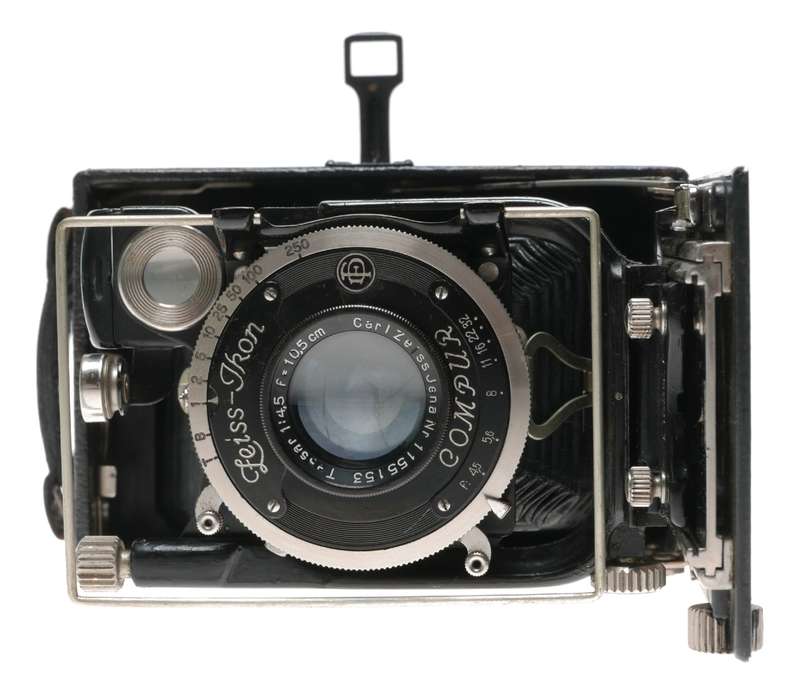 Zeiss Ikon Donata 227/3 Plate Folding Camera Tessar 1:4.5 f=10.5cm