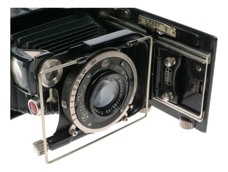 Zeiss Ikon Donata 227/3 Plate Folding Camera Tessar 1:4.5 f=10.5cm