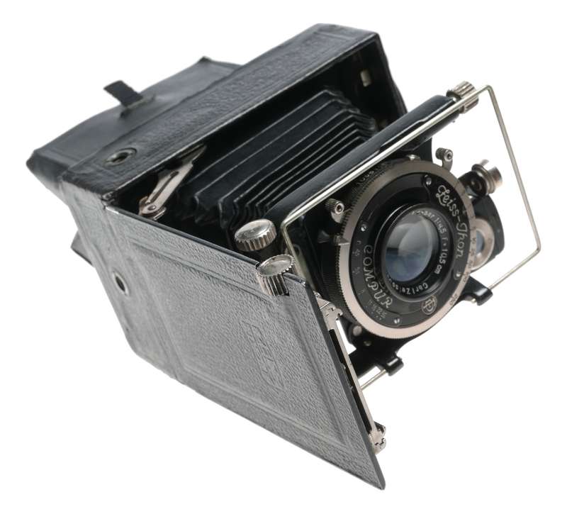 Zeiss Ikon Donata 227/3 Plate Folding Camera Tessar 1:4.5 f=10.5cm