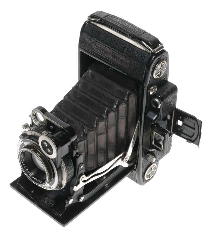 Zeiss Ikon Super Ikonta C 530/2 Folding Film Camera Tessar 1:3.5/7.5cm