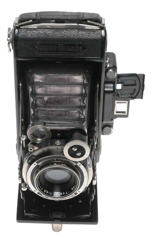 Zeiss Ikon Super Ikonta C 530/2 Folding Film Camera Tessar 1:3.5/7.5cm