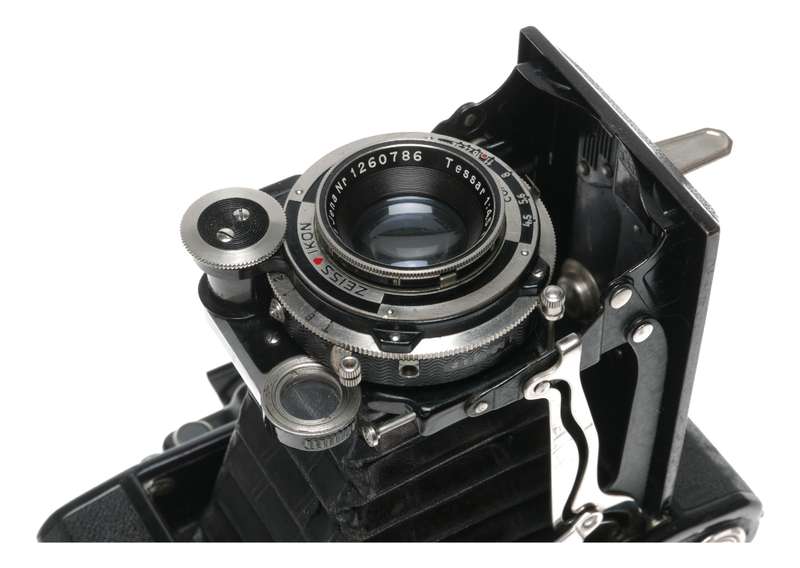 Zeiss Ikon Super Ikonta C 530/2 Folding Film Camera Tessar 1:3.5/7.5cm