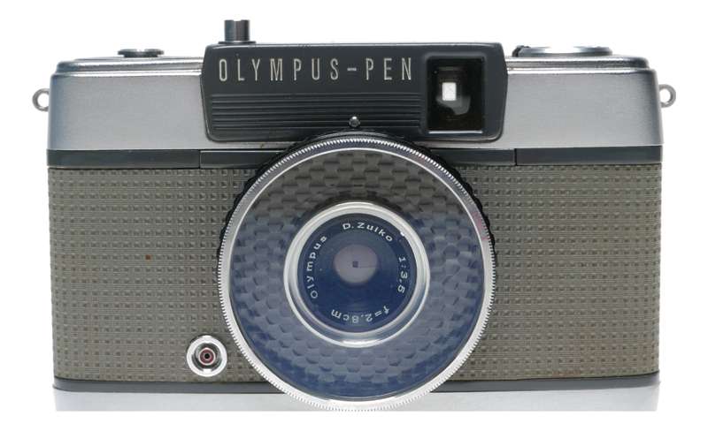 Olympus Pen-EE Type 2 Half Frame 35mm Film Camera 1:3.5 f=2.8cm