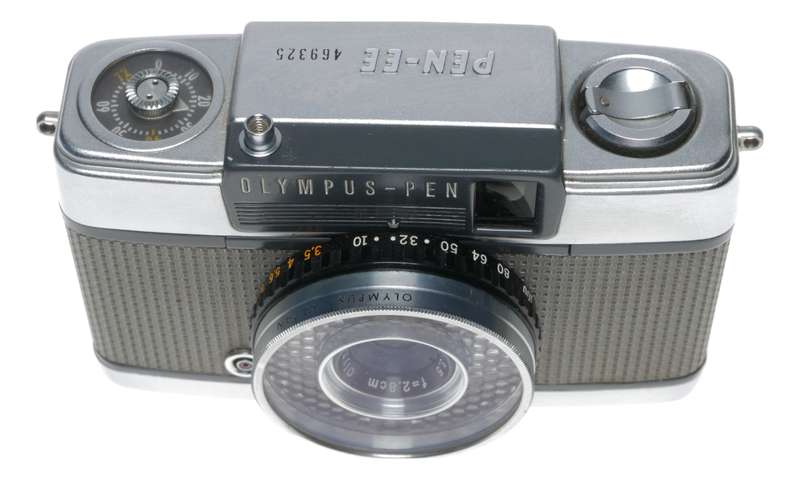 Olympus Pen-EE Type 2 Half Frame 35mm Film Camera 1:3.5 f=2.8cm