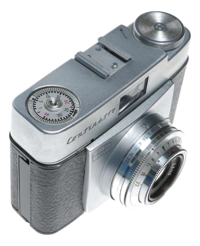 Zeiss Ikon Continette 35mm Film Viewfinder Camera Lucinar 2.8/45