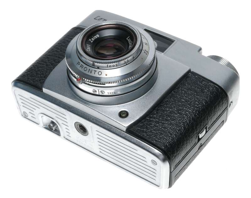 Zeiss Ikon Continette 35mm Film Viewfinder Camera Lucinar 2.8/45