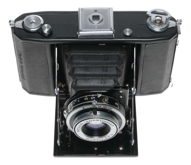 Zeiss Ikon Nettar 515/16 Folding Camera Postwar Novar 1:4.5 f=7.5cm