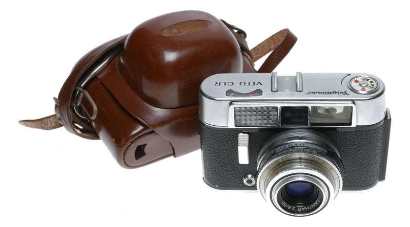 Voigtlander Vito CLR 35mm Film Rangefinder Camera Lanthar 2.8/50
