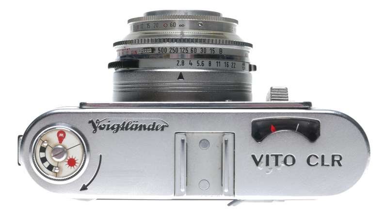 Voigtlander Vito CLR 35mm Film Rangefinder Camera Lanthar 2.8/50