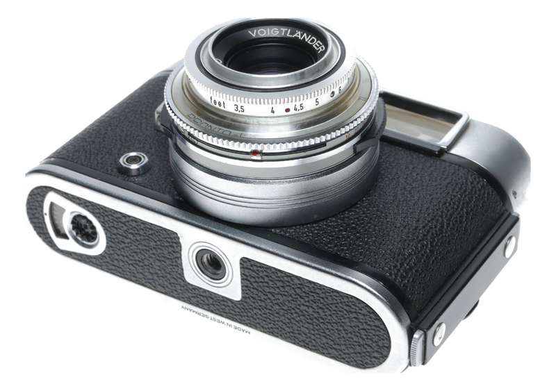 Voigtlander Vito CLR 35mm Film Rangefinder Camera Lanthar 2.8/50