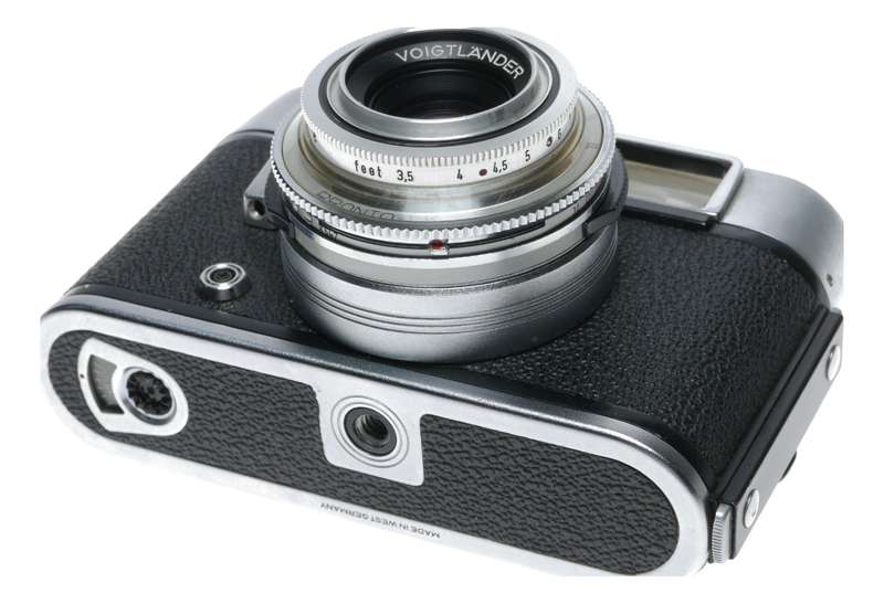 Voigtlander Vito CLR 35mm Film Rangefinder Camera Lanthar 2.8/50