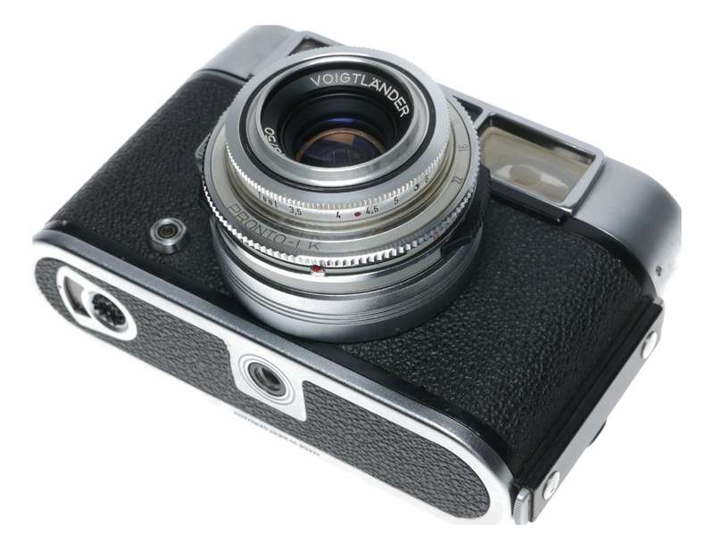 Voigtlander Vito CLR 35mm Film Rangefinder Camera Lanthar 2.8/50