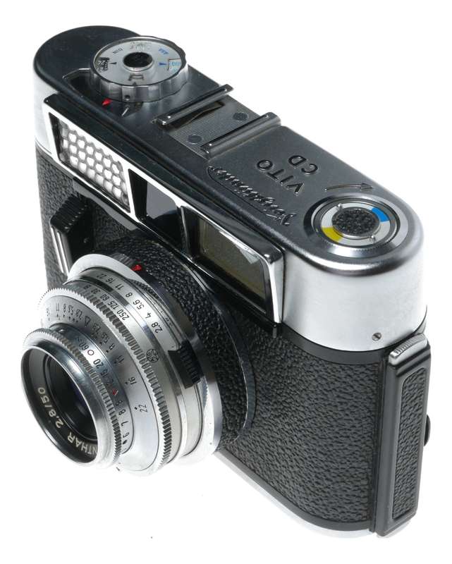 Voigtlander Vito CD 35mm Film 24x36 Camera Lanthar 2.8/50