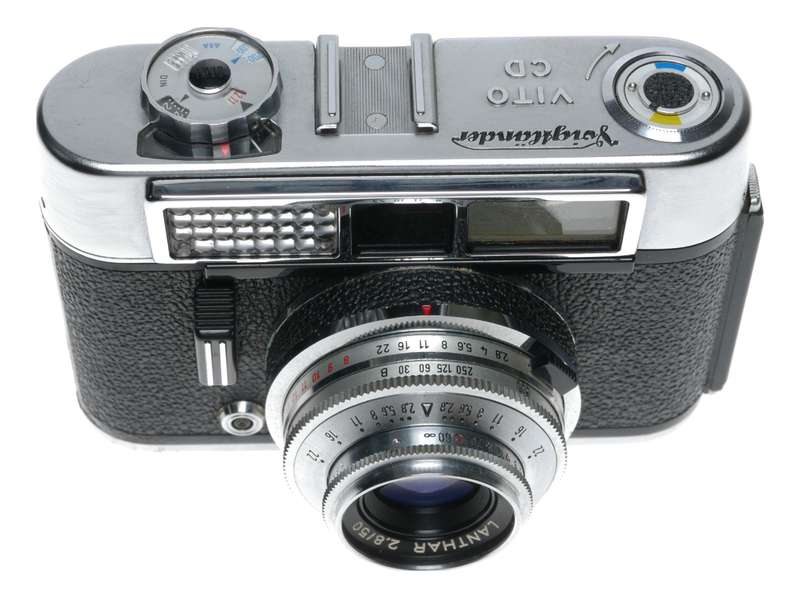 Voigtlander Vito CD 35mm Film 24x36 Camera Lanthar 2.8/50