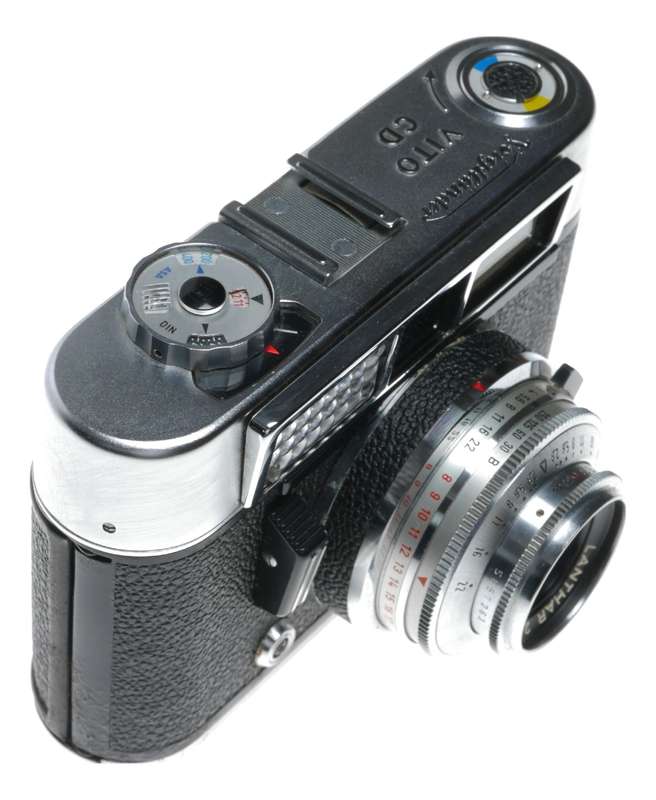 Voigtlander Vito CD 35mm Film 24x36 Camera Lanthar 2.8/50