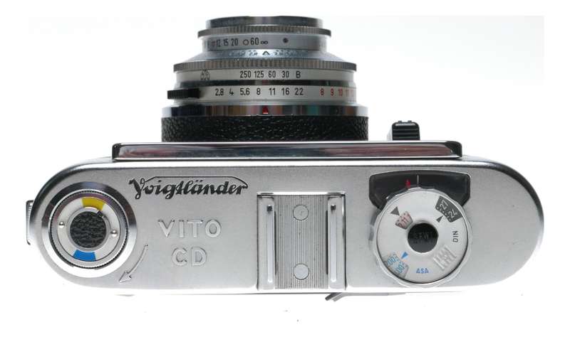 Voigtlander Vito CD 35mm Film 24x36 Camera Lanthar 2.8/50