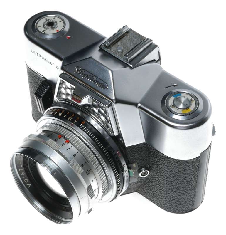 Voigtlander Ultramatic 35mm Film SLR Camera Septon 1:2/50