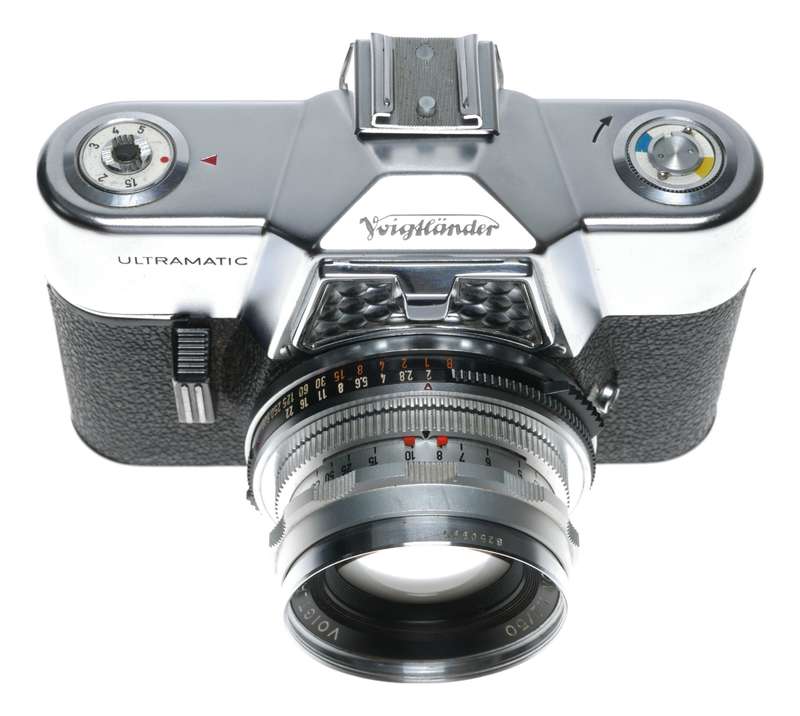 Voigtlander Ultramatic 35mm Film SLR Camera Septon 1:2/50