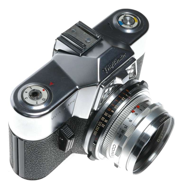 Voigtlander Ultramatic 35mm Film SLR Camera Septon 1:2/50