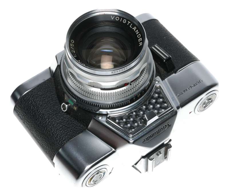 Voigtlander Ultramatic 35mm Film SLR Camera Septon 1:2/50