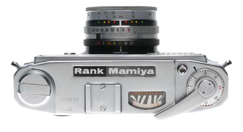 Mamiya Rank 35mm Film Rangefinder Camera Sekor 1:2.8 f=40mm