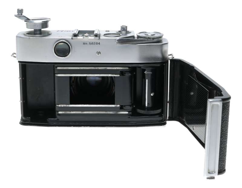 Ricoh 300 35mm Film Rangefinder Camera Riken 2.8/4.5cm