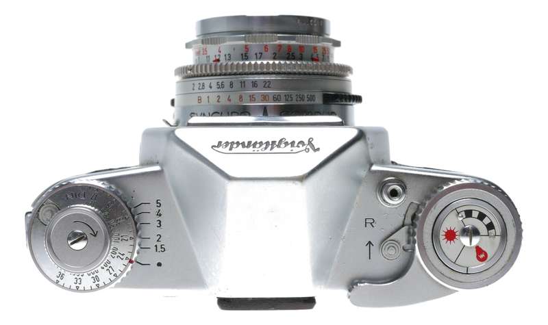 Voigtlander Bessamatic 35mm Film SLR Camera Color-Skopar X 1:2.8/50