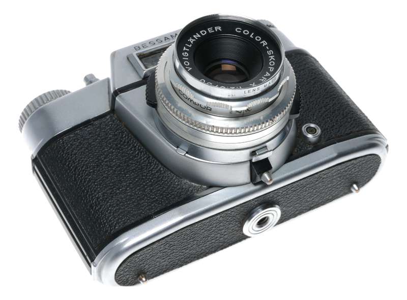 Voigtlander Bessamatic 35mm Film SLR Camera Color-Skopar X 1:2.8/50