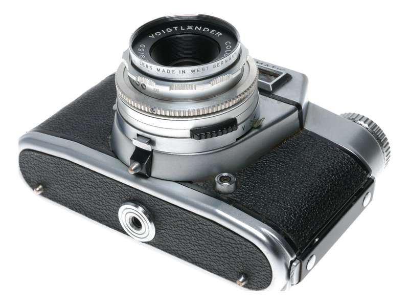 Voigtlander Bessamatic 35mm Film SLR Camera Color-Skopar X 1:2.8/50