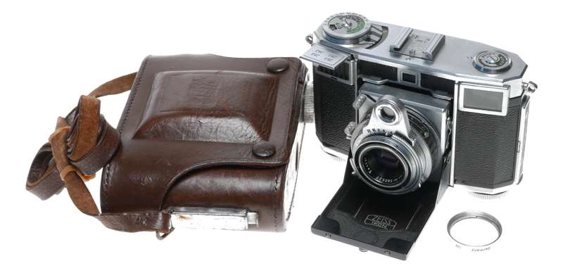 Carl Zeiss Camera Lens Tele Pantar 1:4 f=75mm Contina Contaflex