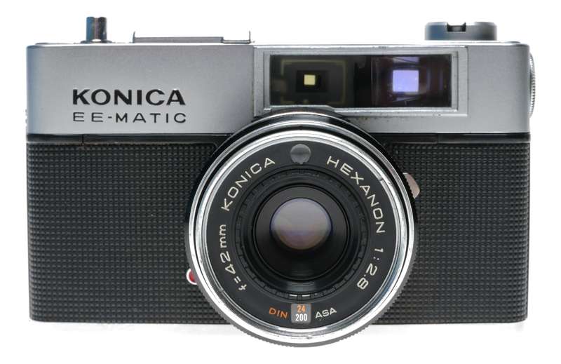 Konica EE-Matic Deluxe F Rangefinder Camera Hexanon 1: 2.8 f=42mm