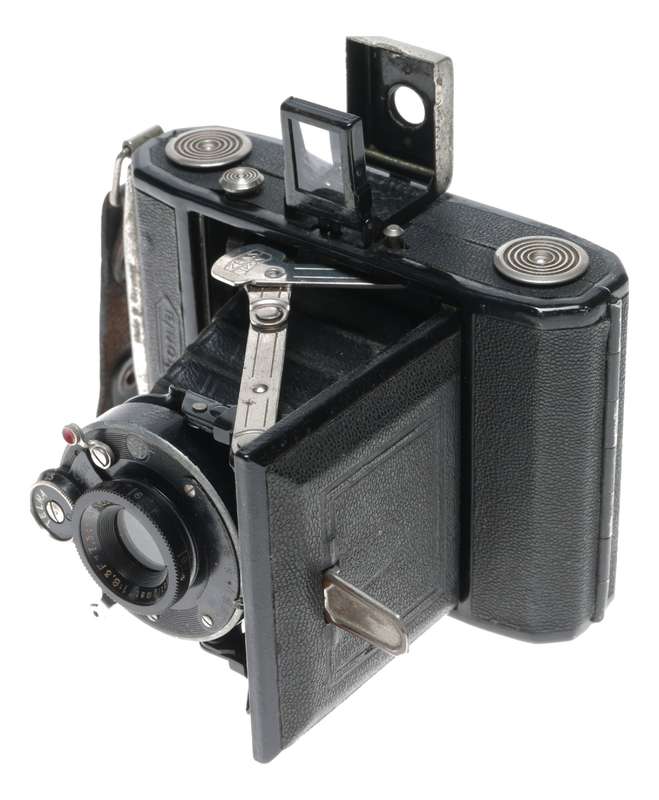 Zeiss Ikonta 520 Ikomat A 4.5x6cm Folding Camera Novar 1:6.3 F=7.5cm