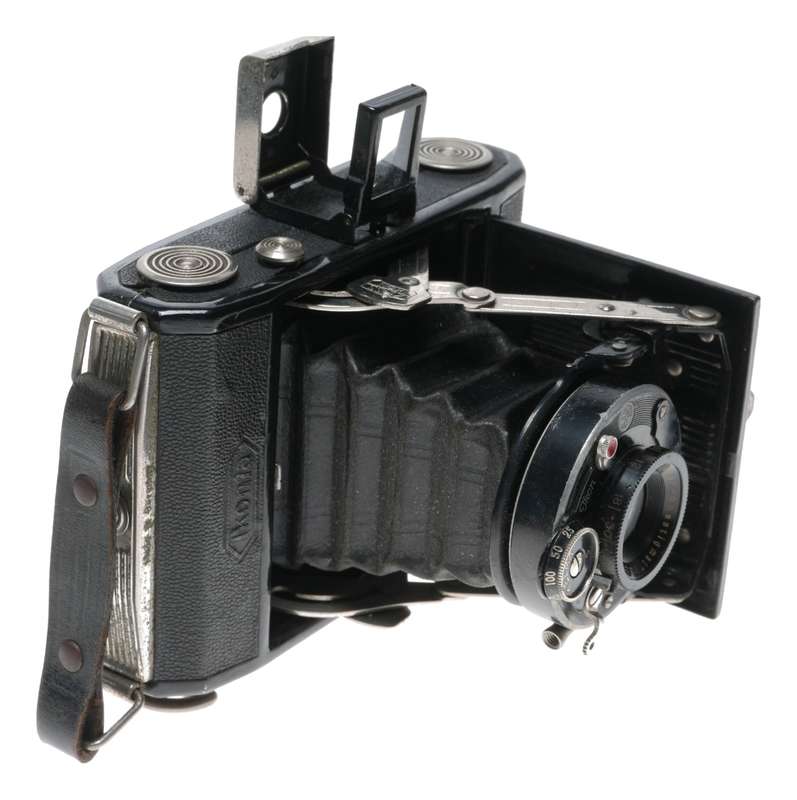 Zeiss Ikonta 520 Ikomat A 4.5x6cm Folding Camera Novar 1:6.3 F=7.5cm