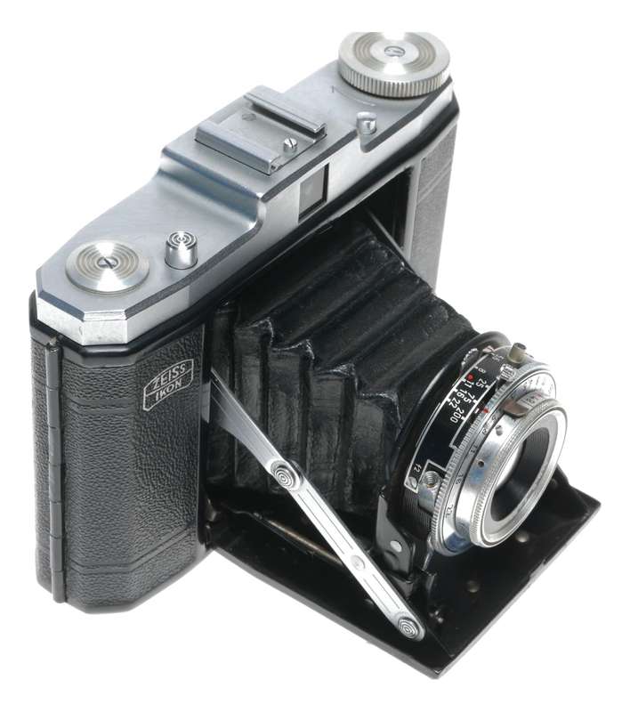 Zeiss Ikon Nettar II 517/16 6x6 Film Camera Novar 1:4.5 f=75mm