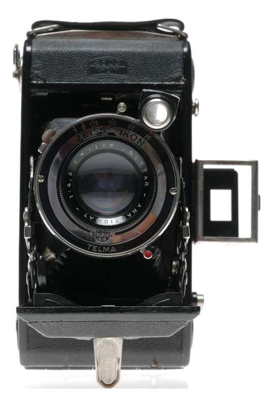 Zeiss Ikon 515/2 Pre-war 6x9 Folding Camera Telma Nettar 1:4.5 f=11cm