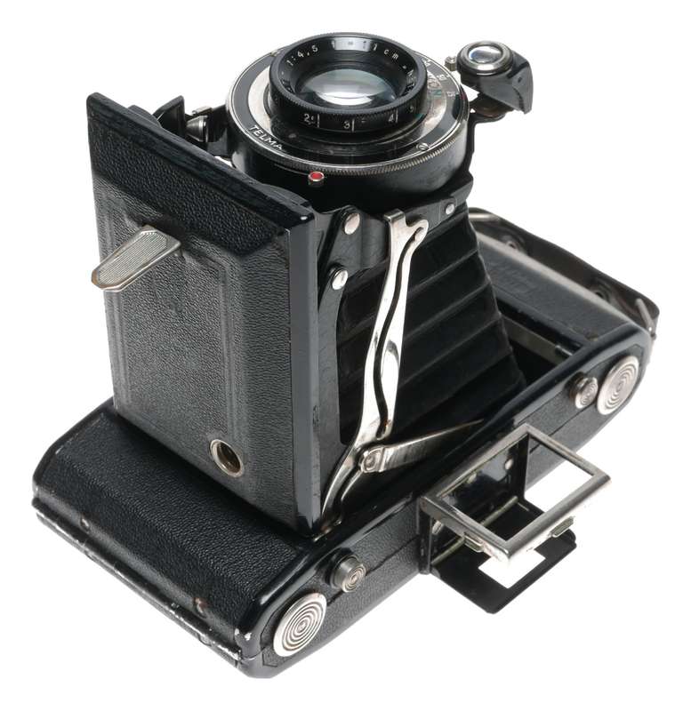 Zeiss Ikon 515/2 Pre-war 6x9 Folding Camera Telma Nettar 1:4.5 f=11cm